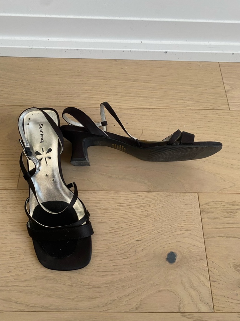 SPRING Strappy Slingback kitten heels